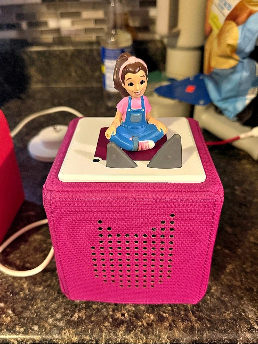tonies Toniebox Pink with miss rachel Figurine